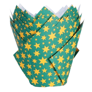 Tulip Cupcake Case - Stars